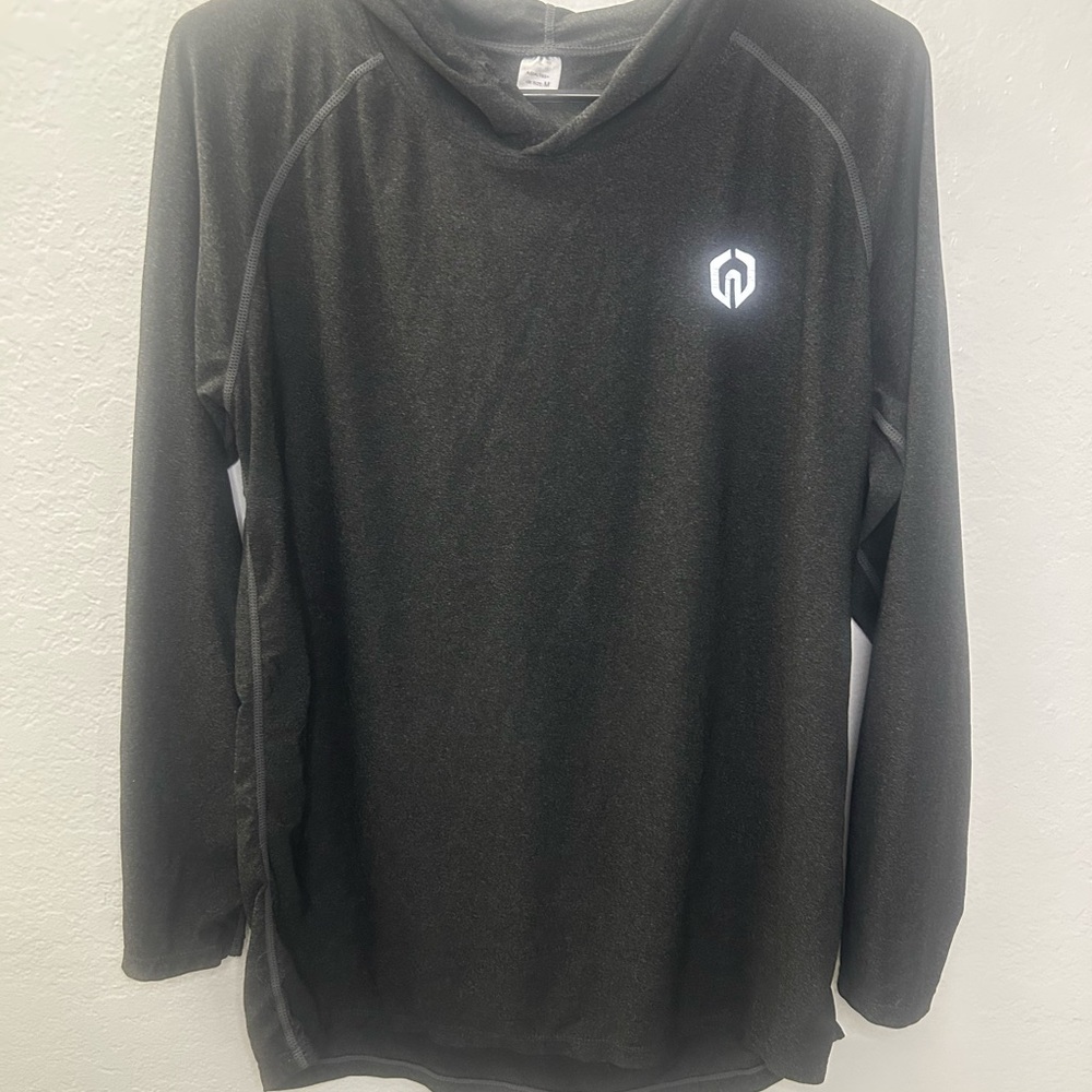 Dark Grey Long Sleeve Hoodie